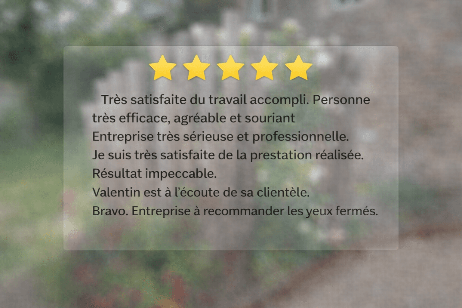 Parce qu'un jardin c'est plus qu'un décor aujourd'hui je partage avec toi un retour client qui fait plaisir